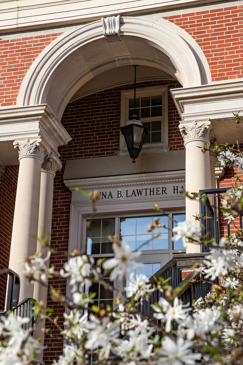 Entrance to Lawther Hall